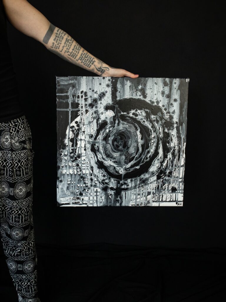Transformační obrazy - obraz Black hole