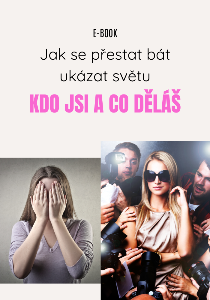 E-book Jak se přestat bát ukázat světu, kdo jsi a co děláš